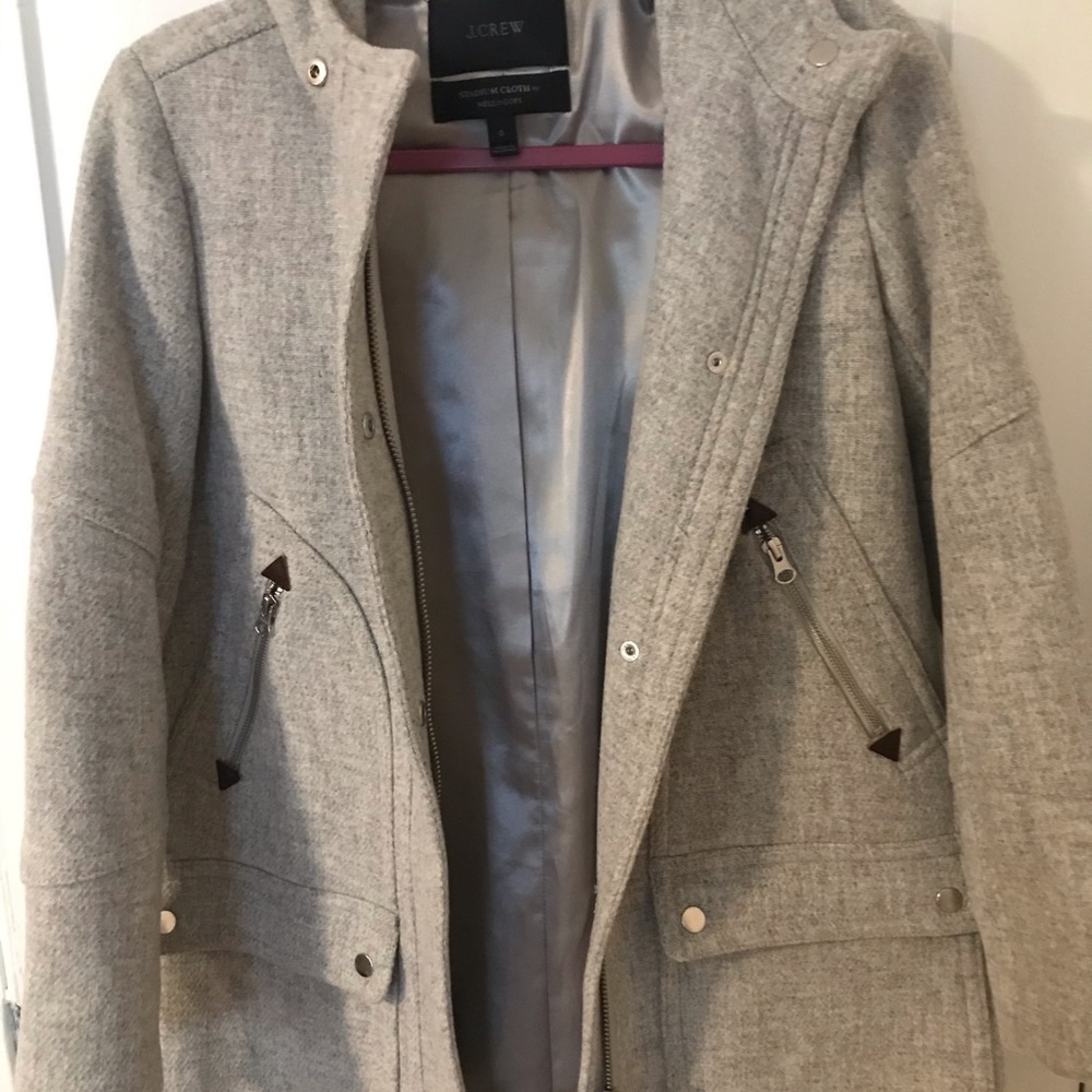 J.Crew wool stadium coat